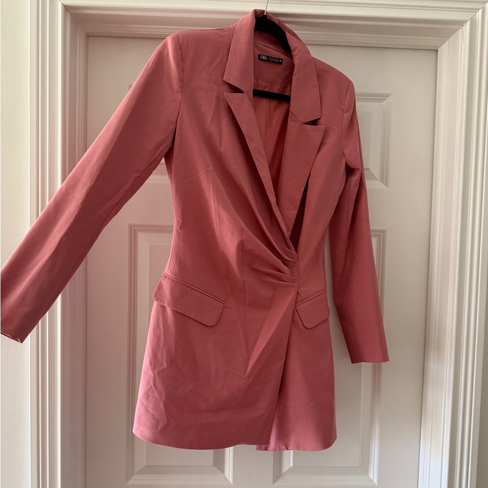 Zara Pink blazer dress